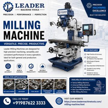 Milling Machine Manufacturer in India