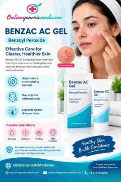 Benzac AC Gel (Benzoyl Peroxide) – Topical Acne Treatment