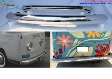 Volkswagen T2 Bay Window Bus () bumpers by stainless steel new
