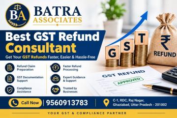 Best GST Refund Consultant for Professional GST Refund Assistance