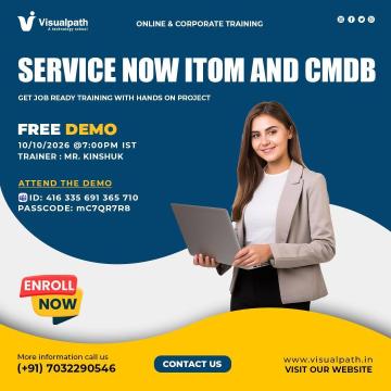 ServiceNow ITOM & CMDB Online Free Live Demo