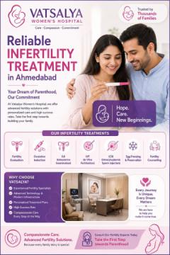 Reliable Infertility Treatment in Ahmedabad - Vatsalya Women’s Hospital