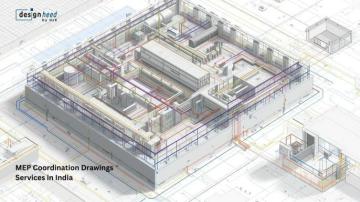MEP Coordination Drawings Services in India by Designheed
