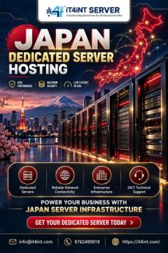 High-Performance Japan Dedicated Server Hosting for Businesses