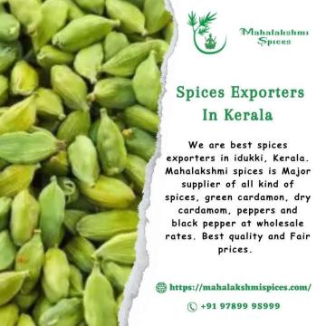 Are you searching best spices exporters In kerala? - Mahalakshmispices