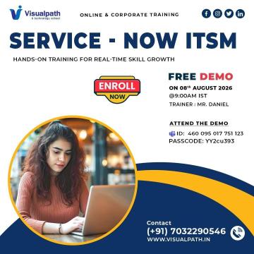 ServiceNow ITSM Online Training | Free LIVE Demo