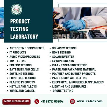Product Testing Laboratory Services near Delhi