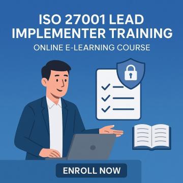 ISO 27001 Lead Implementer E learning Course- Enrol Now