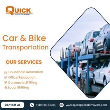 Move Your Car or Bike Safely with Quick Packers Movers
