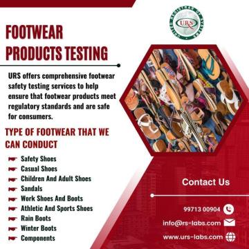 Footwear Products Testing Laboratory in Noida