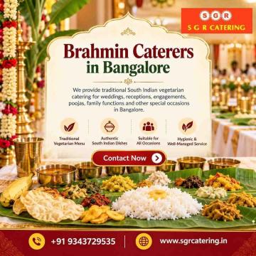 Brahmin caterers in Bangalore