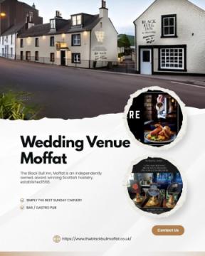 Wedding Venue Moffat – Celebrate at The Black Bull Inn
