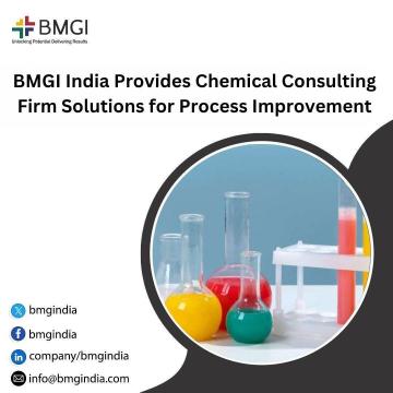 BMGI India Provides Chemical Consulting Firm Solutions for Process Improvement