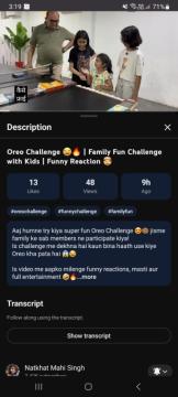 Oreo Challenge Family Fun Challenge with Kids Funny Reaction YouTube