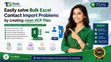 Import errors usually start appearing when large Excel contact files are moved directly into a phone
