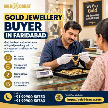Gold Jewellery Buyer in Faridabad for Trusted Gold Services