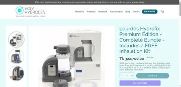 $100 OFF Holy Hydrogen Order