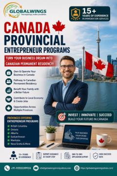 Apply for Canada Provincial Entrepreneur Programs | Globalwings Visa Consultants