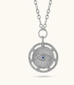 Discover the captivating allure of [Sterling Silver Amulet & Tali