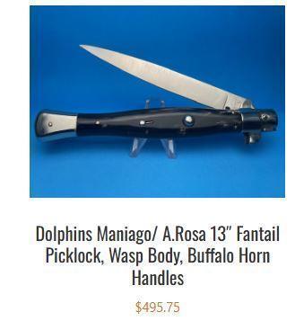 Choose razor-sharp Switchblade Knives in varied sizes, shapes, colours, and styles