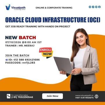 Master Oracle OCI – Batch Starts Oct 7, 2026! Join Now