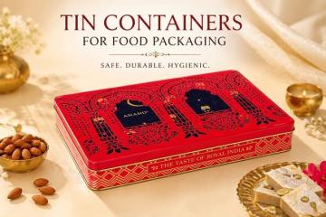 Highly trusted manufacturer of tin containers for food packaging