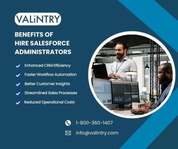 Benefits of Hire Salesforce Administrators