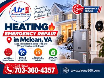 Need Urgent Heating Repair in McLean, VA? Who Can Help?