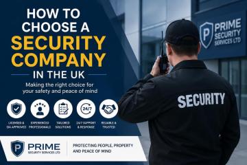 How to Choose a Security Company in the UK
