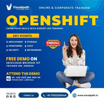 OpenShift Live Demo – Register Now | Visualpath Training