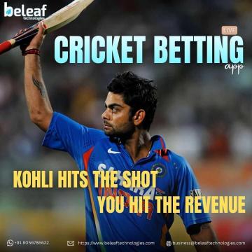 Kohli Hits the Shot. You Hit the Revenue with a Betting App
