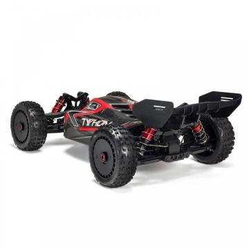 Arrma 1/8 TYPHON 6S 4X4 RTR Brushless Buggy, Black (MEGATRONTOYS)