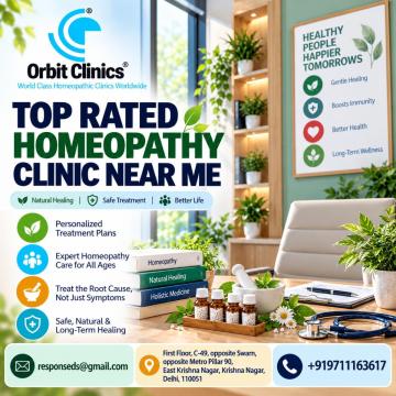 Your Top Rated Homeopathy Clinic Near Me in Delhi