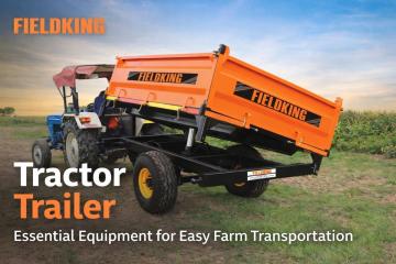 Fieldking Tractor Trailer: Reliable Solution for Farm Transportation