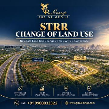 STRR change of land use in Bangalore