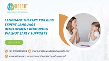 Language Therapy for Kids | Expert Language Development Resources | Walnut Early Supports
