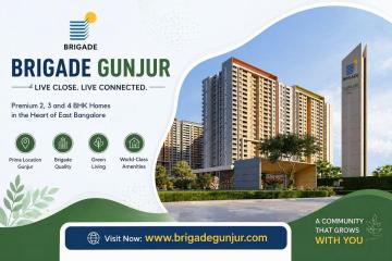 Brigade Gunjur - 2, 3 and 4 BHK Homes in East Bangalore