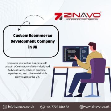 Custom Ecommerce Development Company in UK