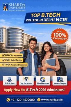 BTech College in Delhi NCR – Engineering Programs at Sharda University