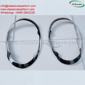 Ferrari 250 GT SWB California Spyder front lamps ring by stainless steel new