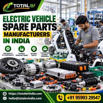 Electric Vehicle Spare Parts Manufacturers in India | Total EV India