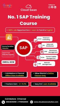 Sap Training in Coimbatore - Cloudswan Solution