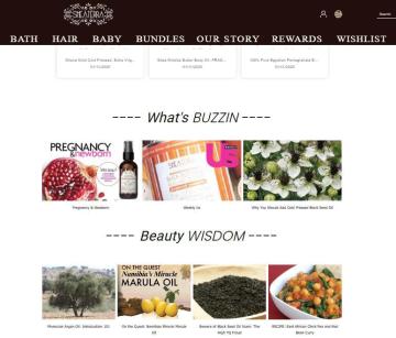 Up to 80% off all orders + Free Shipping at Shea Terra Organics