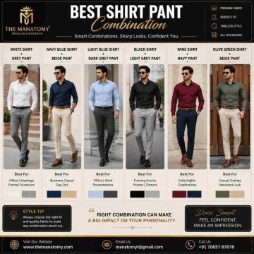 Best Shirt Pant Combination