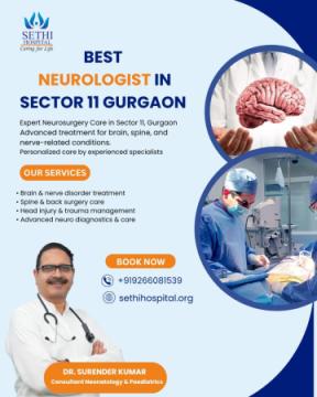Best Neurosurgery in Sector 11, Gurgaon