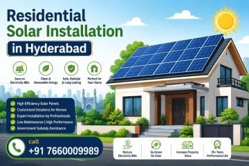 Solar Power System for Home Hyderabad