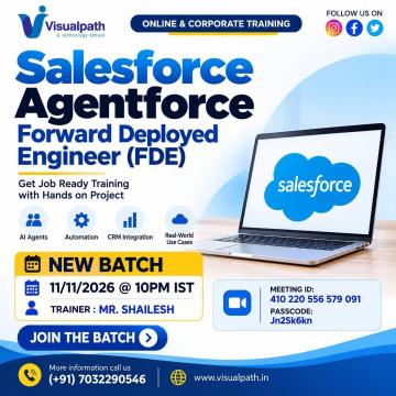 Salesforce Agentforce FDE New Batch – Registrations Open!