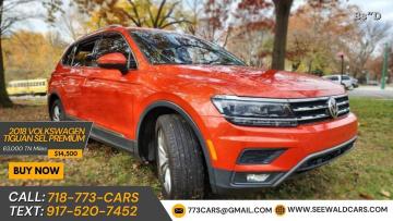 2018 VOLKSWAGEN TIGUAN SEL PREMIUM 63k TN miles - 7 Passenger