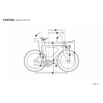 2025 Canyon Speedmax CF SLX 8 Di2 Triathlon Bike (CENTRACYCLES)