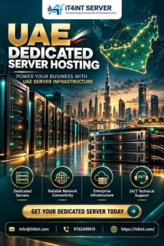 Reliable UAE Dedicated Server Hosting for Enterprise Applications
